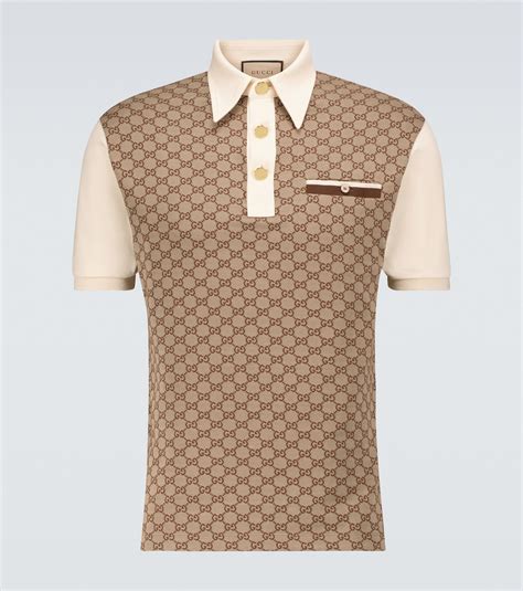 gucci polo shirt on sale|authentic gucci polo shirts.